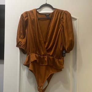 Bronze blouse (express) brand new